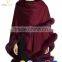 Ladies New Style Winter Wholesale Cashmere Poncho With Rabbit Fur Poncho