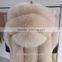 2017 Newest Design Long Woman Real Fox Fur Vest With Hood Natrual Raw Colour--pc-250