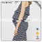 Korean style designer striped & sleeveless maternity clothing dress pregnant women,maternity dress