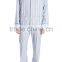 Hot selling stripes wholesale cotton pajamas sleepwear for men's