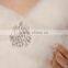 Autumn and winter new white large size wedding dress cheongsam plus drill imitation rabbit hair shawl snail hair cloak