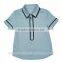 2017 new fashion short sleeve boys / girls shirt kids clothes