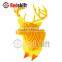 Educational toys IQ puzzle 3D Felt Puzzle Deer Trophy