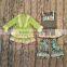 2016 yawoo wholesale yawoo lime green lace cotton cardigan kids fall clothing
