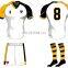 custom fashinoable used sublimation soccer uniform