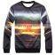 china fashion sublimation printing for long sleeve t shirt