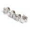 Sliver square Mens shirt button stud with cufflinks