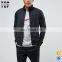 China product black 100% polyester zip fastening new design track suit men