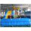 Inflatable Frozen bounce house with Slide