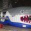2017 high quality new design giant Inflatable shark obstacle course for sale