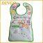 Pvc Bib Plastic Waterproof Drool Bibs Pure Color Baby Bandana Drool Bib