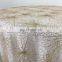 TC219A cheap gold banquet table overlays wedding