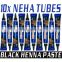 10 X Neha Natural Henna Mehndi Tube (Black) Herbal Temporary Tattoo Body Art NEHA Instant Black Henna Paste Tubes
