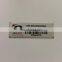 Strong adhesive metal asset tag with barcode