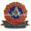 factory supplier stock custom design masonic pins badge wholesale