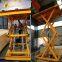 7LSJG Shandong SevenLift 3 ton one floor stationary manual hydraulic electric scissor cargo goods lift platform used