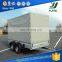 Gray Trailer cover with grommots