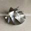 HX35 3599649/4035699 53.91/78.00mm 5+5 Blades High Performance Racing Turbo Billet/milling /aluminum 2618 Compressor Wheel
