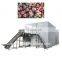 Fluidized quick freezing industrial frozen fruits and vegetables equipment
