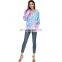 LAITE H2013 autumn&winter oversized  tie dye hoodies for women women's tie dye hoodies