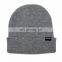 Unisex Customized Blank Design Custom Logo Bamboo Beanies Hats