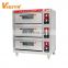 3 Deck 6 Tray Commercial Industrial Baking Bread And Cake Electric Bread Oven Commercial