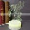 Hot  sale 3D Led Illusion Night Light Lamp With White Crack Touch Base