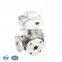 T And L Port OEM фланцевый конец PN16 PN25 трехходовой шаровой кран с рукояткой для нефти и воды