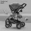 Leather baby stroller cadeirinha carrinho de bebe silver cross pram pop