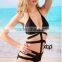 2016 new arrival custom cheap solid color nylon/spandex one-piece full body sexy swimwear