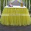 Wedding Decorations Tutu Tableware Tulle Table Skirt SD103