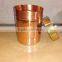 Copper candle cup metal soy candle jar, Copper Wax Tumbler For Candle Tea Light