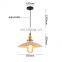 Vintage Simple LED Pendant Lights Living Room Hanging Pendant Lamp Restaurant Bar Aisle Home Decor Metal Shell Luminaire