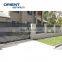Outdoor Slat Fence Panels Wholesale Powder Coated Aluminum Fencing, Trellis & Fence Inground Post and Flanged Post Metal
