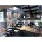 Customized modern central beam straight staircases