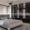Modern Bedroom Wardrobe Closet Customized Aluminum Frame Glass Door Wardrobes