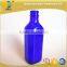 120ml sqaure cobalt blue glass bottle with bakelite cap