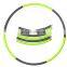Bodybuilding Gym Equipment Thin Waist Detachable Plastic Massage Foam Adjustable Plus Size Hoolah Hoops Fitness