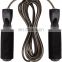 Wholesale Customized Exercise Foam Bead Long Handle  PVC Steel Weighted Digital Jump Rope
