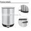 usa warehouse 5 liters good quality stainless steel airtight trash can household dust bin