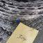 SS304 Stainless Steel Razor Wire Gray Bright Type BTO-22 Diameter 50cm