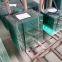 Furniture glass mesa 8 mm transparent toughened glass edge grinding glass factory