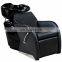 Barber shop styling chair set shampoo hair wash salon equipment and furniture package with mirror station