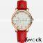 Especial design quartz stainless steel back watch,watch with great dial,ladies watches