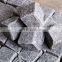 Dark grey granite G654 driveway cobblestone