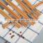 Customizable Eco-friendly Biodegradable Round Bamboo Chopsticks Reusable Natural Wooden Chopsticks