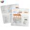 custom printed essence lotion skin mask foil flat pouch mylar holographic packaging bags for cosmetic cream
