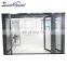 aluminium bifold folding door with retractable mesh