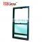 Aluminum window modern america double glazed vertical sliding window