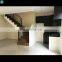 Designer Steel Structure Prefabricated Townhouse with Garage & Interior Stair 2 Storey Townhouse with Gate in Malaysia